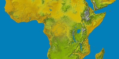 ਨਕਸ਼ਾ ਦੇ ਇਥੋਪੀਆਈ highlands ' ਤੇ ਸੰਸਾਰ ਨੂੰ